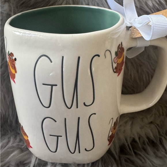 COPY - RAE DUNN DISNEY PRINCESS CINDERELLA COFFEE MUG W/GUS GUS “GUS GUS” NEW - Picture 10 of 12